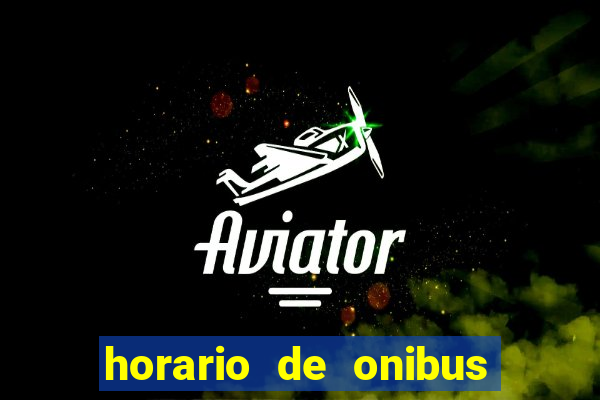 horario de onibus santos dumont x juiz de fora